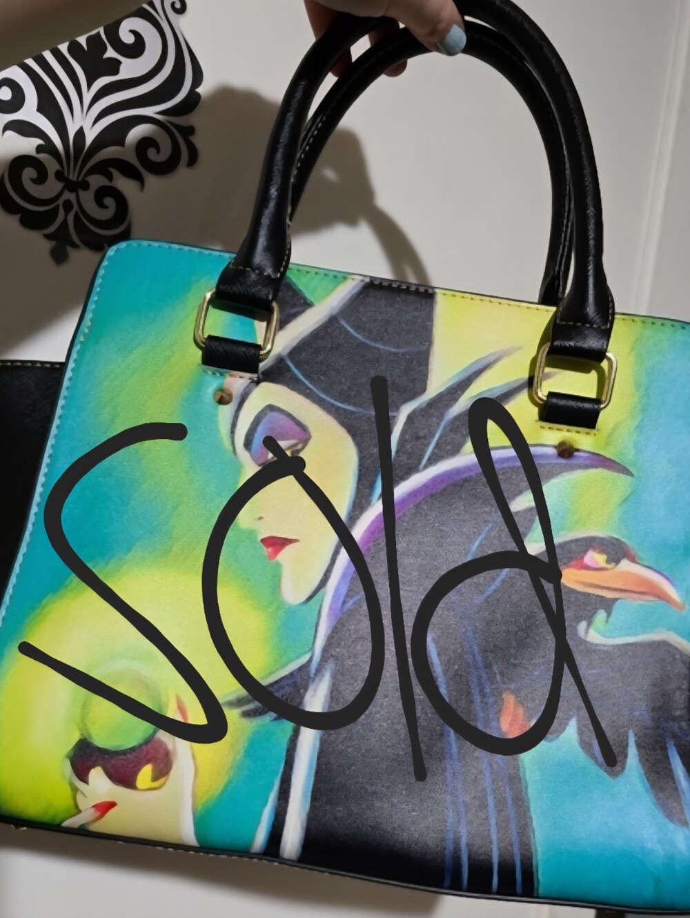 Malificent purse custom made
